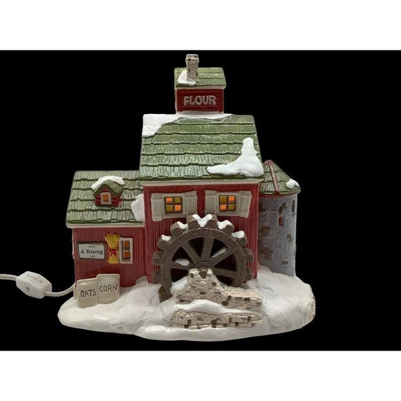 Dept. 56 J. Young's Granary Porcelain House - Picture 2 of 16